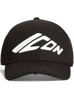 DSQUARED2: Кепка  Icon с принтом