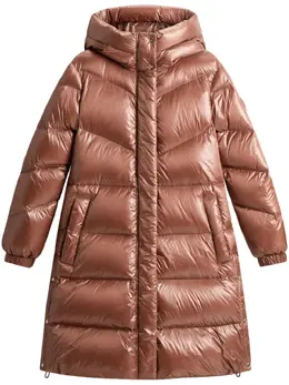 Woolrich: Коричневая куртка 