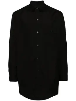 Yohji Yamamoto: Рубашка с воротником 
