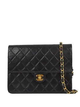 CHANEL Pre-Owned: Чёрная сумка 