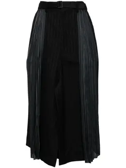 sacai: Юбка в полоску 