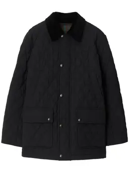 Burberry: Стёганые куртка 
