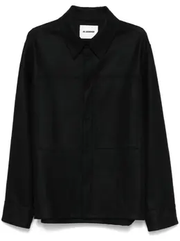 Jil Sander: Рубашка из шерсти 