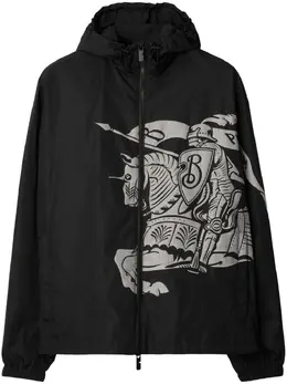 Burberry: Куртка с капюшоном 