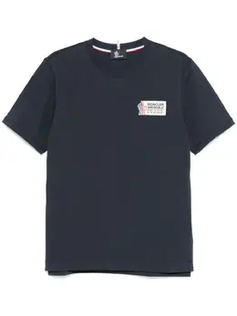 Moncler Grenoble: Синяя футболка 