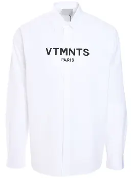 VTMNTS: Рубашка с принтом 