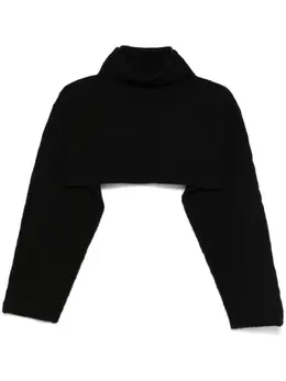 Marni: Чёрный свитер 