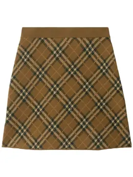 Burberry: Короткая юбка 