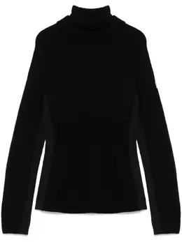 Moncler Grenoble: Чёрный свитер 