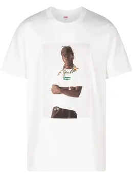 Supreme: Белая футболка 