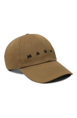 Marni: Бежевая кепка 