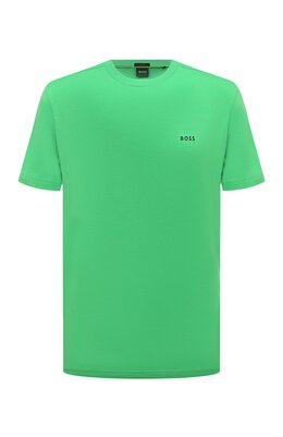 BOSS Green: Хлопковая футболка 