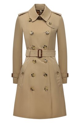 Burberry: Хлопковый плащ 