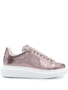 Alexander McQueen: Розовые кроссовки  Oversized