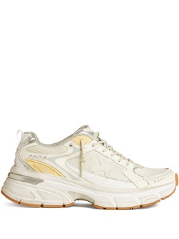Golden Goose: Белые кроссовки 
