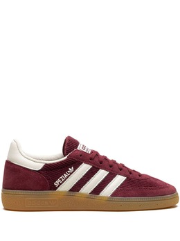 adidas: Бордовые кроссовки  Handball Spezial