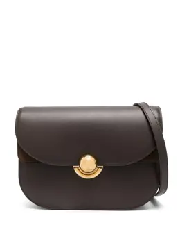 Furla: Коричневая сумка через плечо 