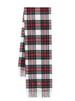 Polo Ralph Lauren: Белый шарф 