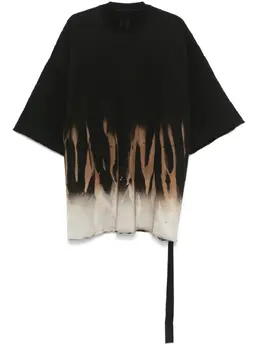 Rick Owens DRKSHDW: Чёрная футболка 