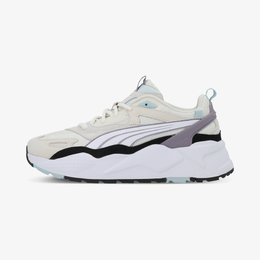 PUMA: Бежевые кроссовки  RS-X
