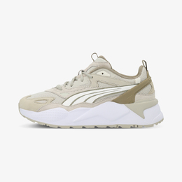 PUMA: Бежевые кроссовки  RS-X