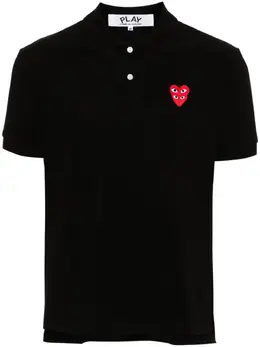 Comme Des Garçons Play: Хлопковое поло  Heart