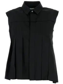 sacai: Чёрная рубашка 