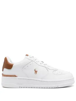 Polo Ralph Lauren: Белые кроссовки 