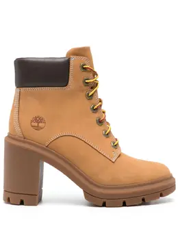 Timberland: Коричневые ботинки 