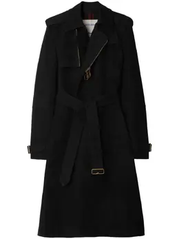 Burberry: Чёрный плащ 