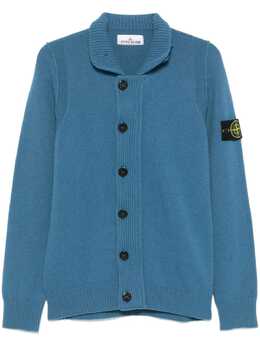 Stone Island: Голубой кардиган  Compass