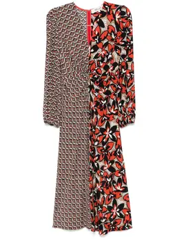DVF Diane von Furstenberg: Красное платье 