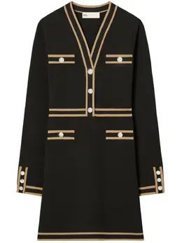 Tory Burch: Чёрное платье  Kendra