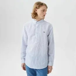 LACOSTE: Белая рубашка 