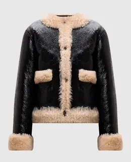 Gucci: Чорні дублянки 
