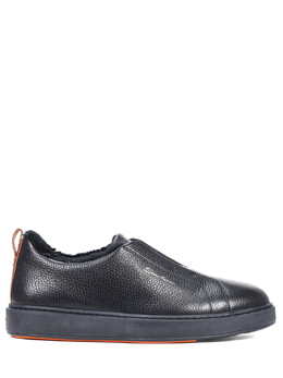 SANTONI: Чёрные кеды 