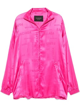 Balenciaga: Жаккардовый свитшот 