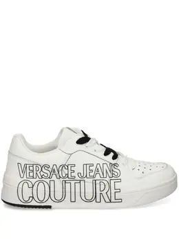 Versace Jeans Couture: Белые кроссовки 