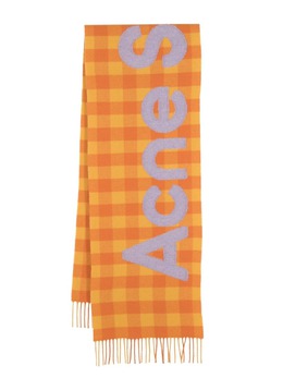 Acne Studios: Оранжевый шарф 