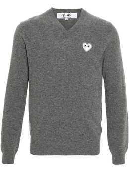 Comme Des Garçons Play: Свитер  Heart из шерсти