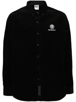 AAPE BY *A BATHING APE®: Чёрная рубашка 