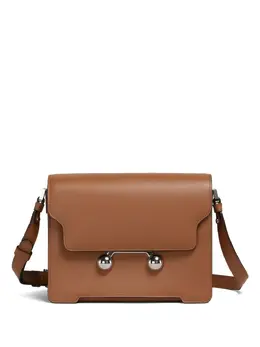Marni: Коричневая сумка 