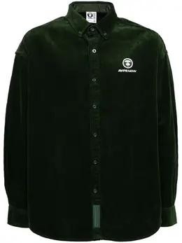 AAPE BY *A BATHING APE®: Тёмная рубашка 