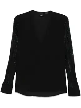 PINKO: Чёрная блуза 