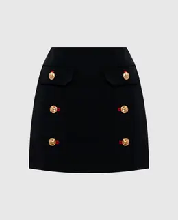 Versace: Чорні спідниці 