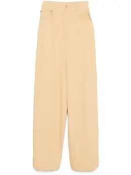 MM6 Maison Margiela: Жёлтые джинсы 
