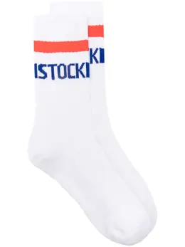Birkenstock: Белые носки 
