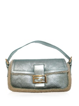 Fendi Pre-Owned: Светлая сумка 