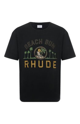 Rhude: Хлопковая футболка 