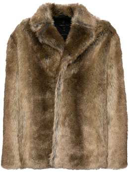 Unreal Fur: Коричневая куртка 